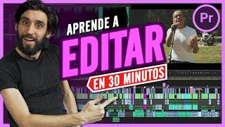 CURSO de PREMIERE desde CERO · el MEJOR TUTORIAL para APRENDER a EDITAR! *CON EJERCICIO DE REGALO*