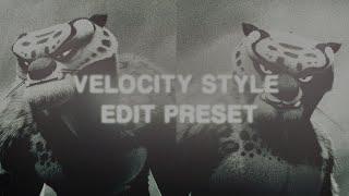 velocity edit preset | alight motion | tomxxtc™