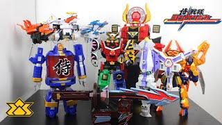 DX All Mecha / Gattai Samurai Sentai Shinkenger (Power Rangers Samurai / Super Samurai) 侍戦隊シンケンジャー