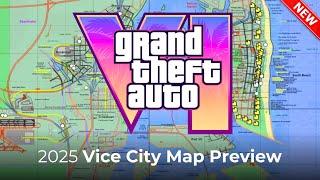 A Detailed Tour of Vice City Map of GTA 6! (2025 Update)