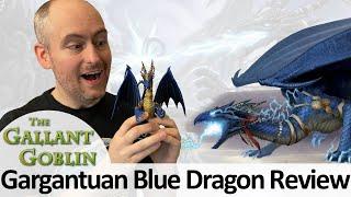 Gargantuan Blue Dragon Premium Figure Review - Shattered Star - Pathfinder Battles Minis