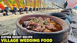 Katwa Gosht Recipe | Shadi ka Khana for 5000 People | Village Wedding Food, Start to End Preparation