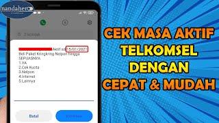 CARA MENGECEK MASA AKTIF KARTU TELKOMSEL TERBARU 2022