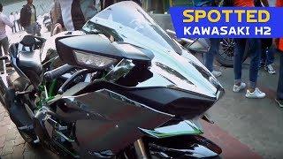 SuperBikers | kawasaki H2 | Yamaha Vmax !!!