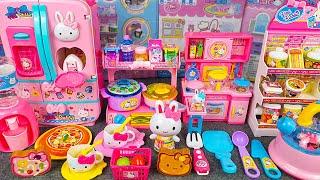 40 Minutes Satisfying with Unboxing Cute Pink Rabbit Kitchen Playset Collection ASMR | Review Toys