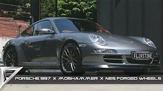 Porsche Carrera 997 | Moshammer X Nes forged wheels Presented by Flinstone Autoparts