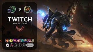 Twitch Support vs Nautilus - KR Grandmaster Patch 13.13