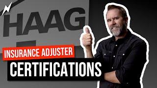 IA firms HIRE adjusters who have these THREE certifications
