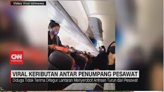 Viral Keributan Antar Penumpang Pesawat