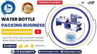 Water Bottle Packing Machine Mineral Water Packing Machine at Low Cost  in India पन्नी पैकिंग मशीन