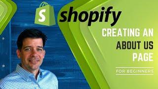 How To Create An About Us Page In Shopify | Shopify Tutorial For Beginners