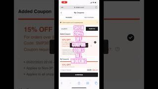 20% OFF SHEIN COUPON CODES  ALL WORKING USE THEM BEFORE YOU LOSE THEM #shein #couponcode