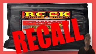 BEEF JERKY RECALL 2022