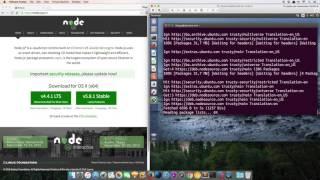 How to install latest stable version of nodejs on Ubuntu 14.04.4