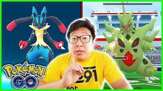 I Used Mega Lucario to Solo Mega Tyranitar in Pokemon GO