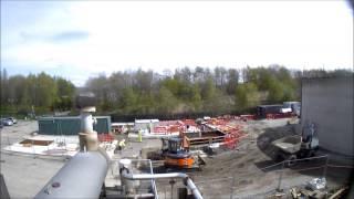 5MW Pre-commercial LAES Technology Demonstrator build - Time Lapse (Week 22)