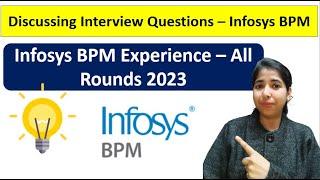 Infosys BPM Interview Questions 2023 | Customer Service Associate & Process Executive| HR Ques.
