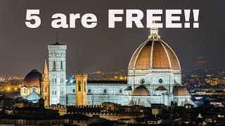 10 Best Things to do in Florence, Italy - 5 are FREE!