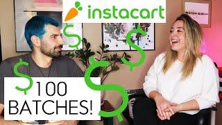 What we made our FIRST WEEK with INSTACART | Real Earnings