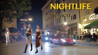  Unveiling Munich's Electric Nightlife Scene #HDR #4k #summer  #nightlife