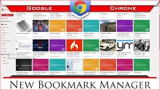 Google Chrome's New Bookmark Manager | The Chrome Zone