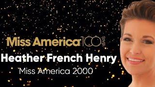 ⭐Defining Moments-Heather French Henry-Miss America 2000 ⭐