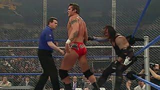 Randy Orton vs The Undertaker Hell in a Cell Match Pt.1 Armageddon 2005