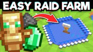 Minecraft Raid Farm: Simple & Easy!