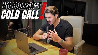 Suck at COLD CALLS? | Watch this! *LIVE CALL* 6 figure SMMA owner