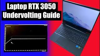 Undervolt your Laptop RTX 3050 for more FPS - HP Victus 16