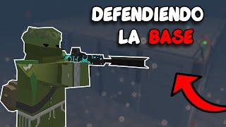 Defendiendo Nuestra Base Contra Un Team de 5 | Unturned