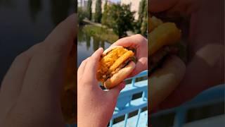 Пробую новинки Вкусно и Точка #mcdonalds #вкусноиточка #fastfood #shorts #mukbang