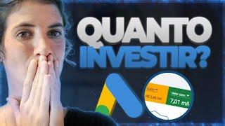 [Afiliado Iniciante] Quanto Investir para TER RESULTADOS no Google Ads para Afiliados?