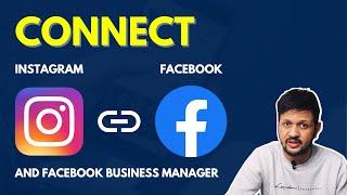How To Connect Instagram To Facebook Page OR Facebook Business Manager (PROFESSIONAL METHOD)