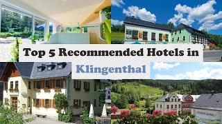 Top 5 Recommended Hotels In Klingenthal | Best Hotels In Klingenthal