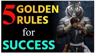 Golden Rules for Success in hindi - Motivational video for success | Dayatech Motivation