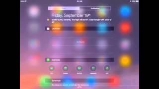 iOS 8 tip 2: How to add a notification widget