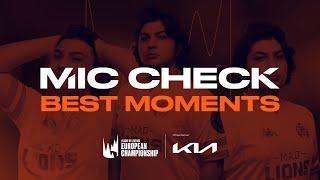 Best Moments | KIA Mic Check | 2021 LEC Spring