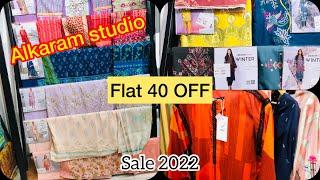 Alkaram Studio Flat 40% Off End Season Sale || Mom In Peshawar
