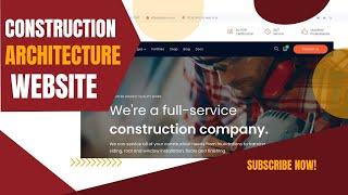 Create Construction and Architecture Website | Interior Design Agency Theme | Bauer WordPress Theme