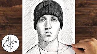 How To Draw EMINEM | Drawing Tutorial (step by step)