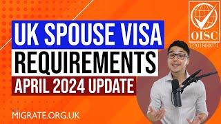 UK Spouse Visa Requirements 2024 Detailed Guide [APRIL UPDATE]