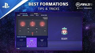 FIFA 21 - Tips Tricks & Guide: The Four Best Formations | PS Competition Center