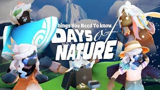 All About Days of Nature 2024 - Things You Must Know | sky children of the light | Noob Mode