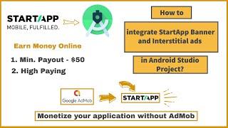 How to integrate StartApp Banner and Interstitial ads in Android Studio Project?