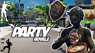 Emote Battle using Elite Agent Skin no one Expecte this Skin to have Everyone Emotes in Party Royale