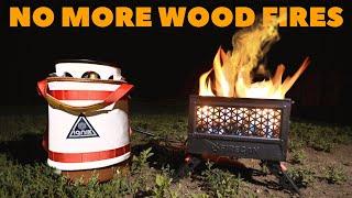 No More Wood Fires! | Ignik Firecan & Propane Growler