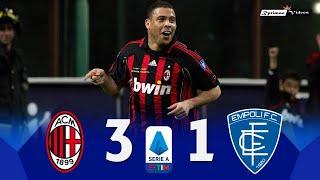 Milan 3 x 1 Empoli (Ronaldo's Show) ● Serie A 06/07 Extended Goals & Highlights HD