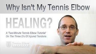 Why Isn't My Tennis Elbow Healing?