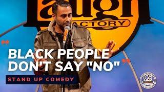 Black People Don't Say "No" - Comedian Sherwin Arae - Chocolate Sundaes Standup Comedy